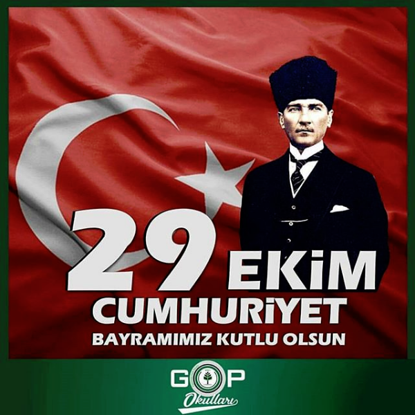 29 Ekim Cumhuriyet Bayramımız Kutlu Olsun