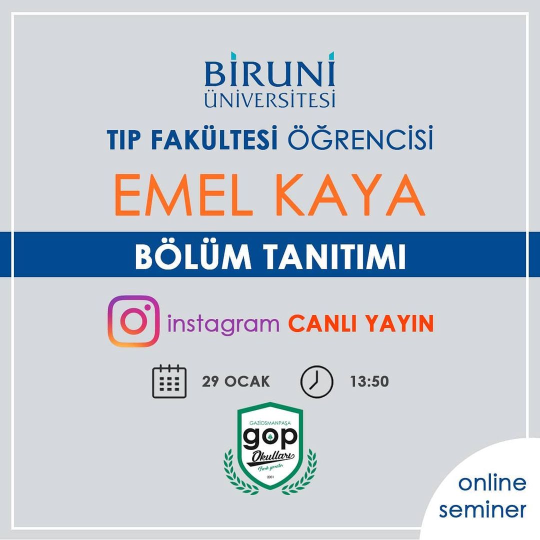 Tıp Fakültesi Bölüm Tanıtım Semineri