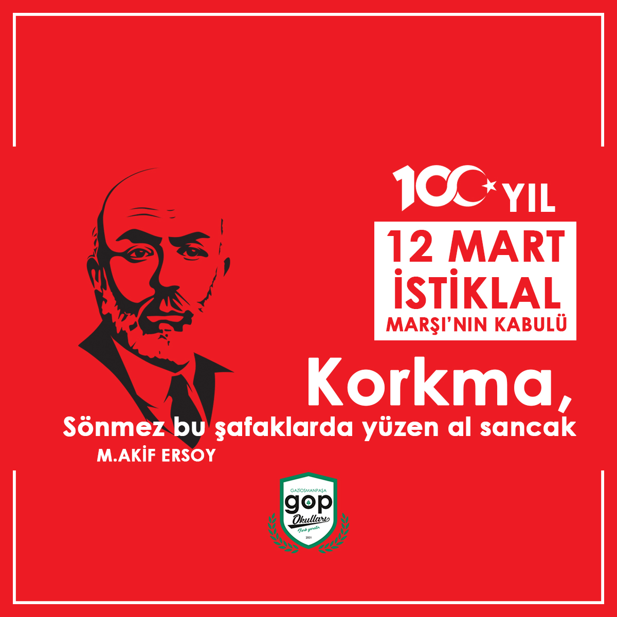 12 Mart İstiklal Marşımızın Kabulü