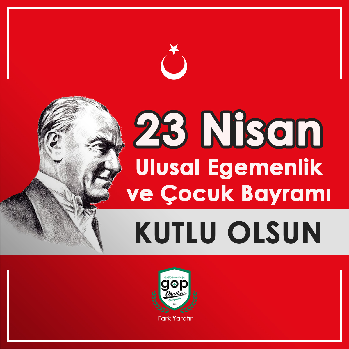 23 Nisan Kutlu Olsun.